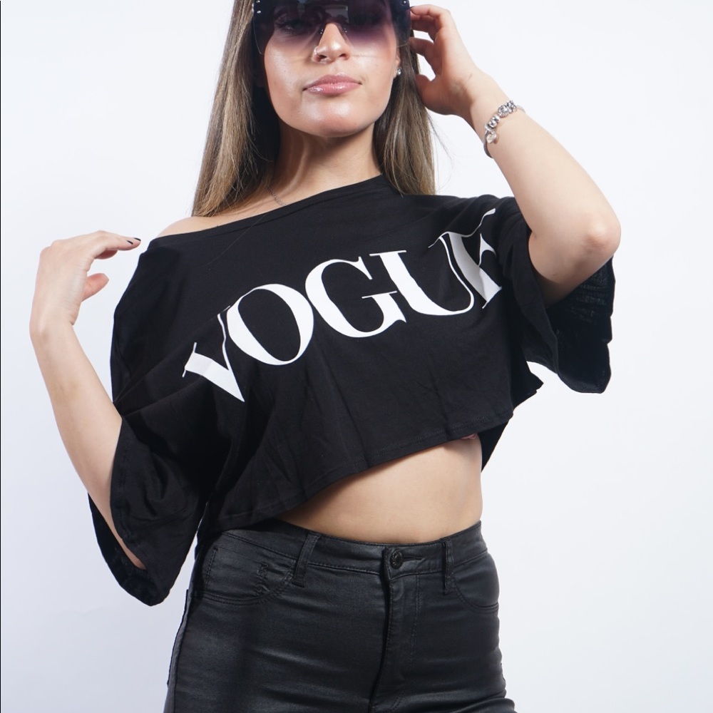Crop vogue shirt